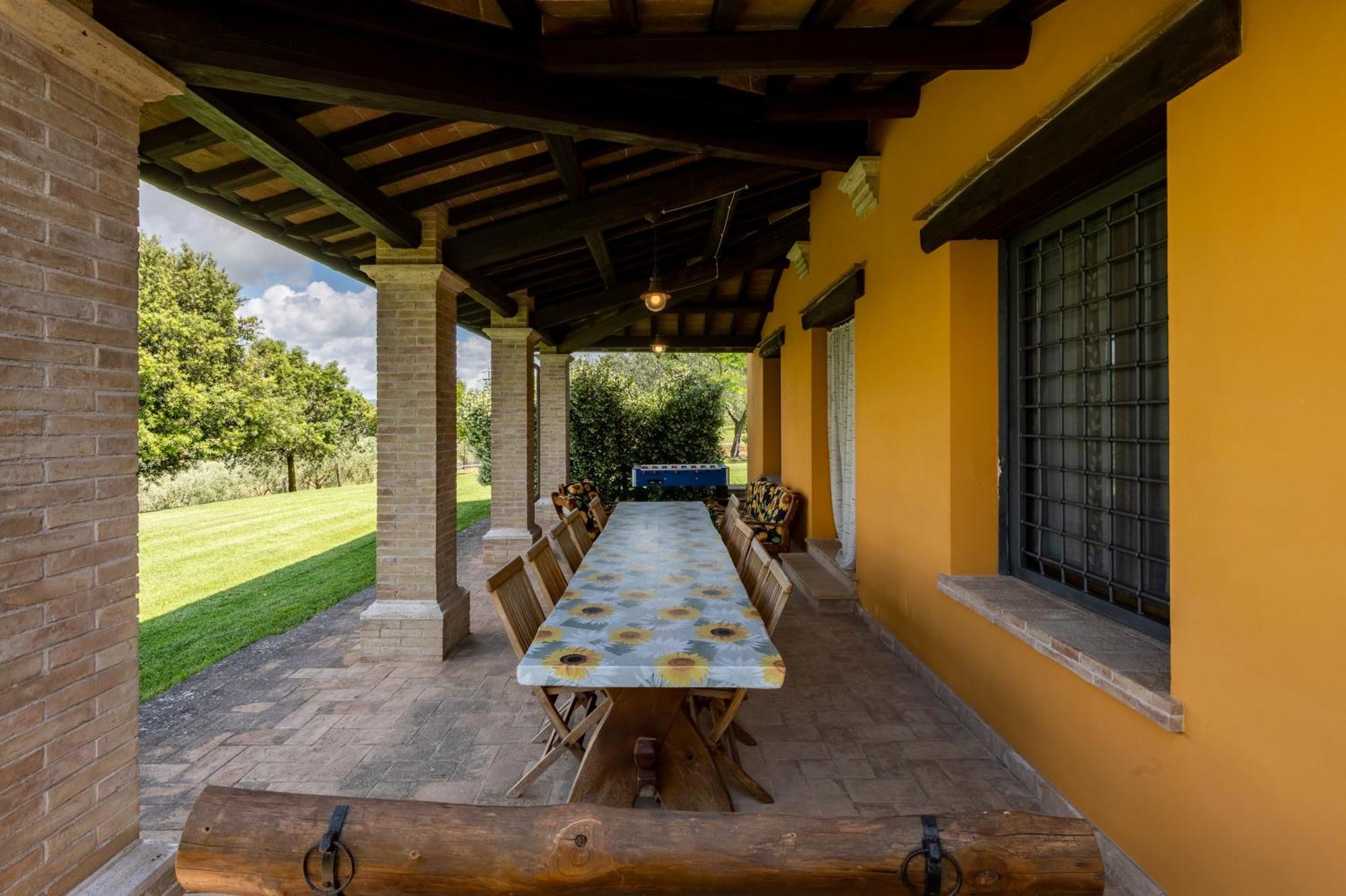 Villa La Casa Di Betta Monte Campano Esterno foto